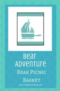 Bear Bear Picnic Basket