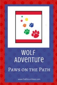 Wolf Paws on the Path