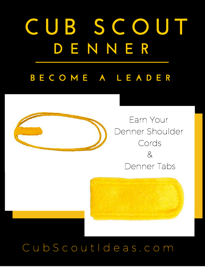 cub scout denner tabs