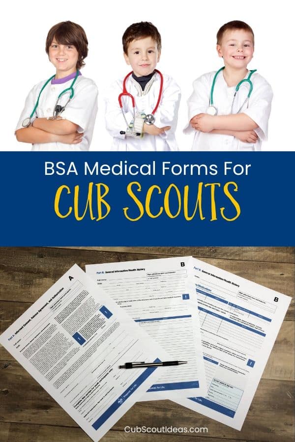 BSA medical form
