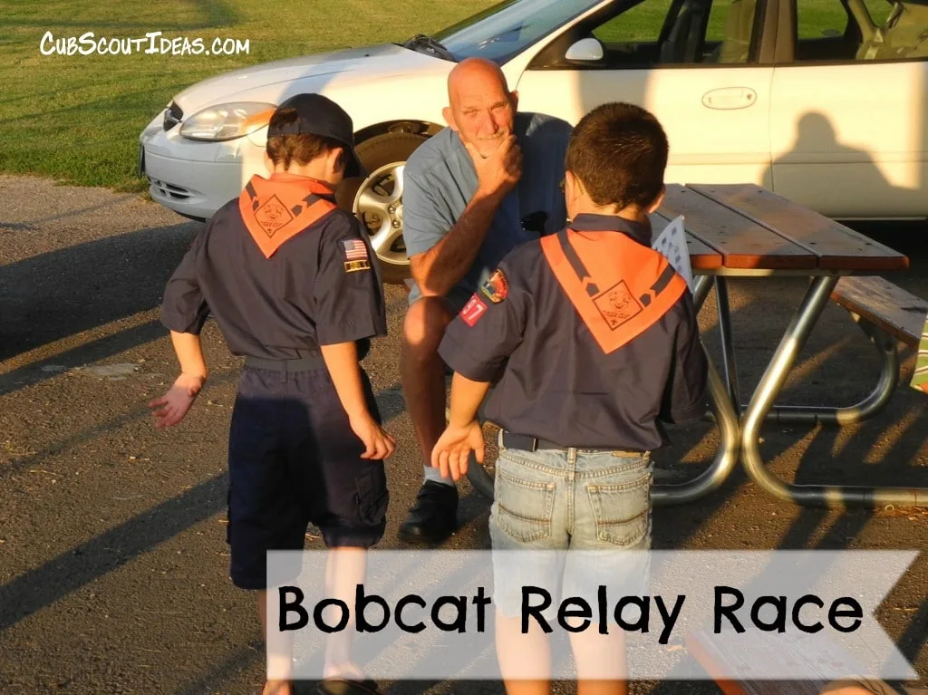 cub scout relay race