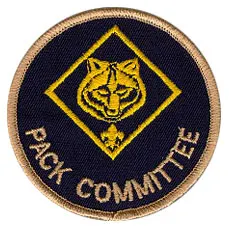 cub scout pack committee chair patch