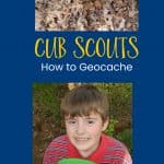 Cub Scouts learn how to geocache