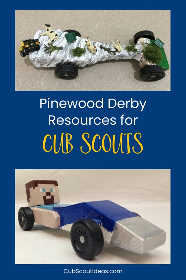 Pinewood Derby Resources for Cub Scouts