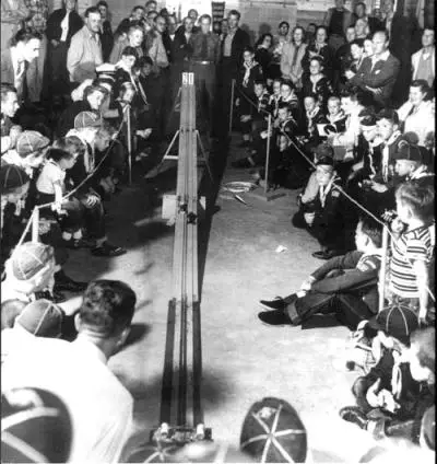 First Pinewood Derby 1953