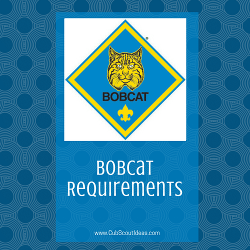 Cub Scout Bobcat Requirements