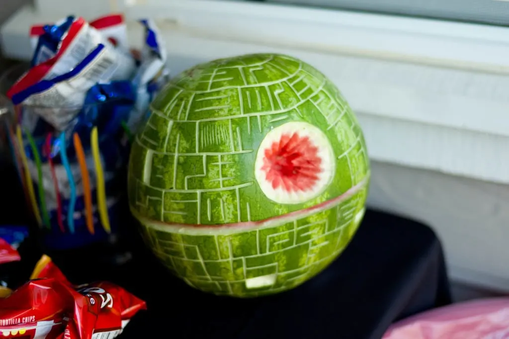 death star watermelon