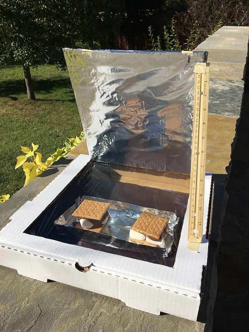 pizza box solar oven