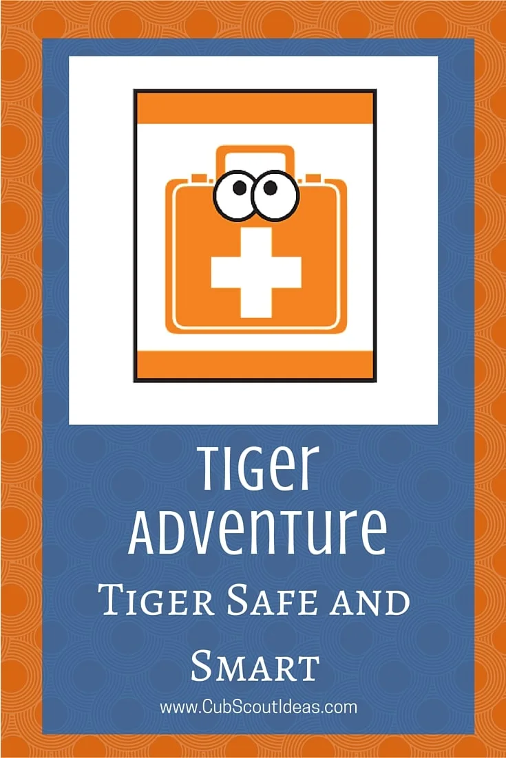 Cub Scout Tigers Tiger Safe and Smart