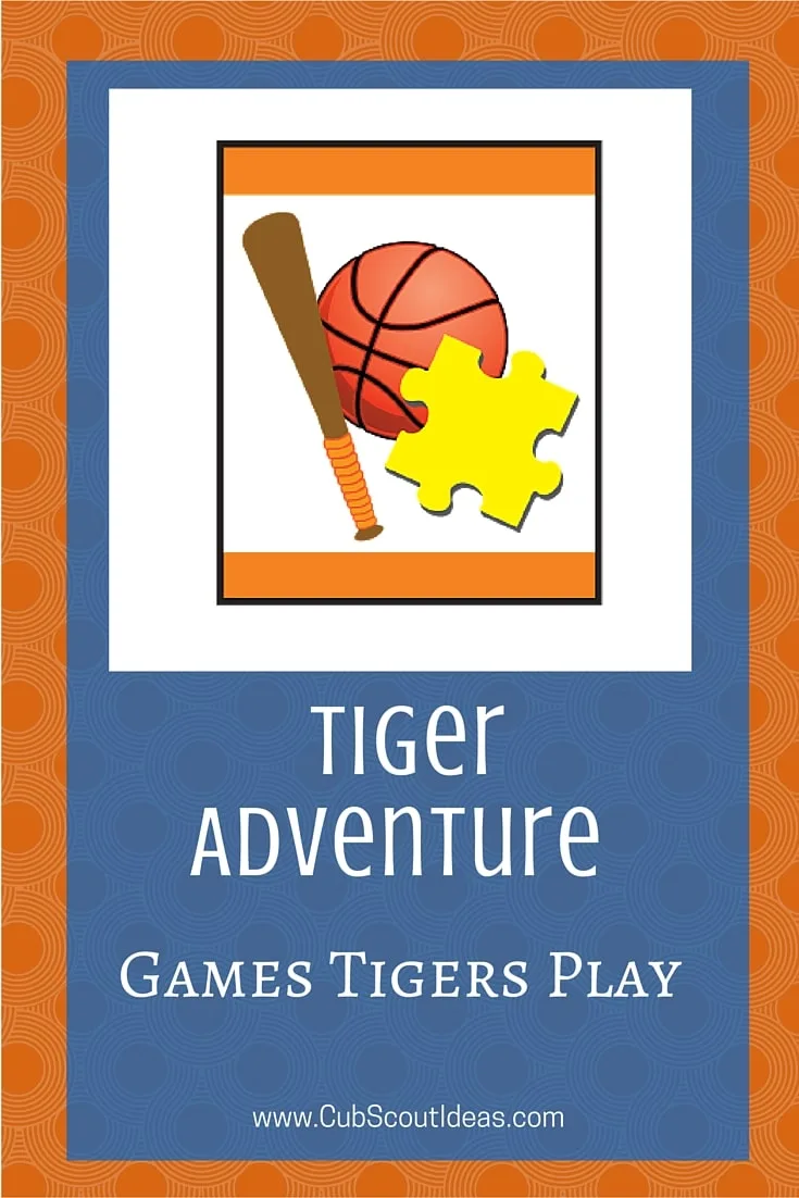 Cub Scout Tiger Games Tigers Play