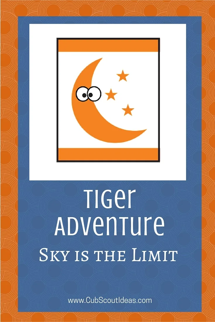 Cub Scout Tiger Sky is the Limit