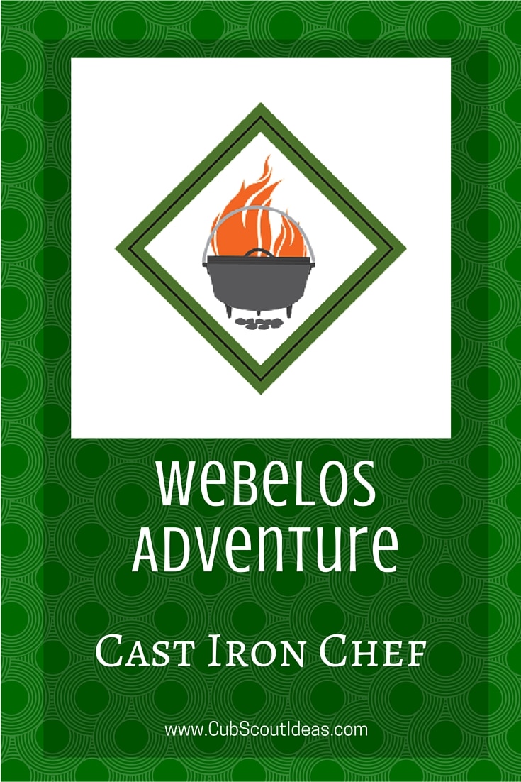 Webelos Cast Iron Chef