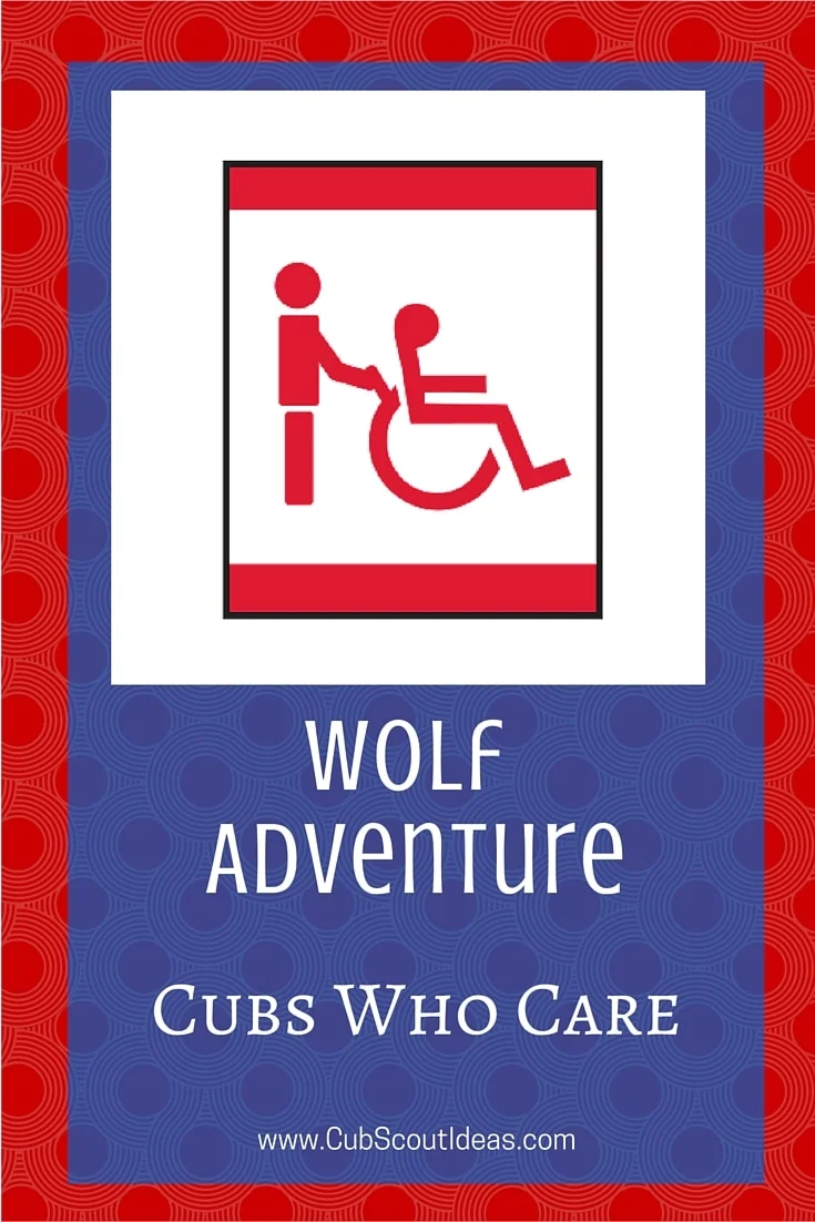 Cub Scout Wolf Cubs Who Care