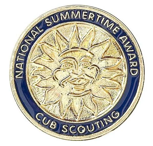 summertime pack award pin
