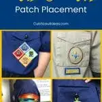 Cub Scout Patch Placement p