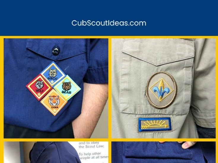 Cub Scout Patch Placement p