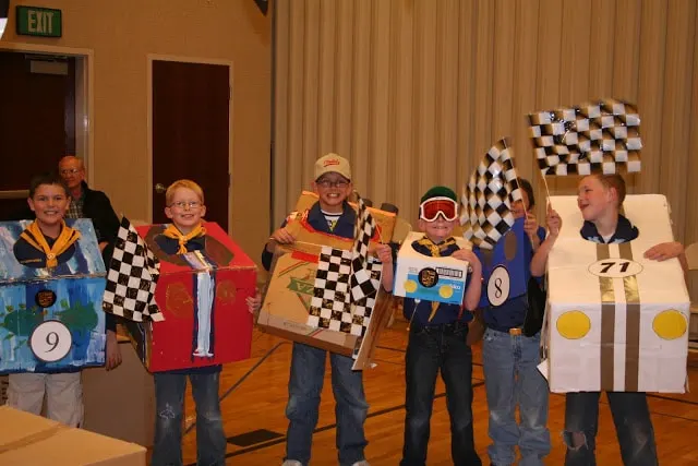 Pinewood Derby Car Costume