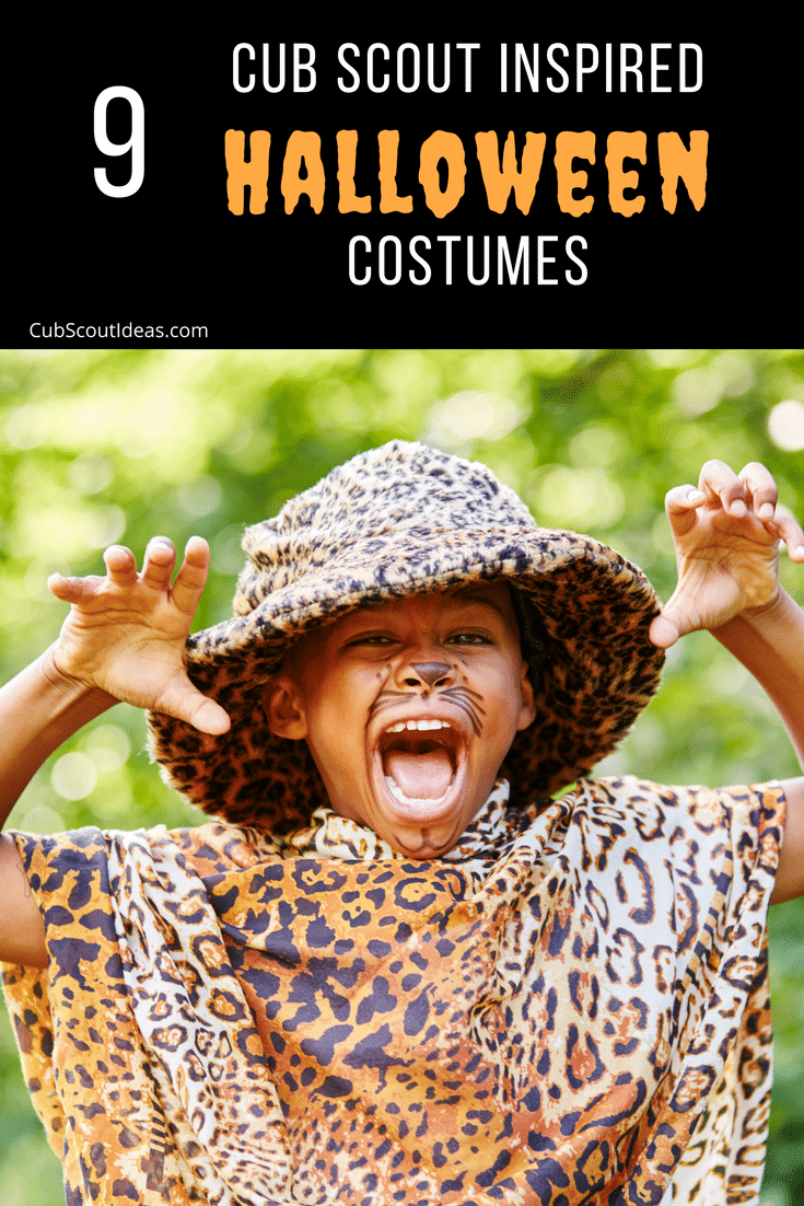 cub scout inspired halloween costumes