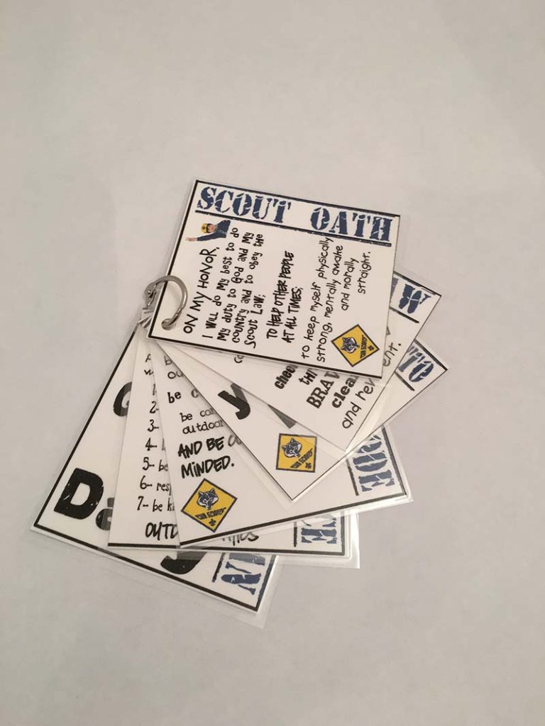 printable cub scout cards on ring