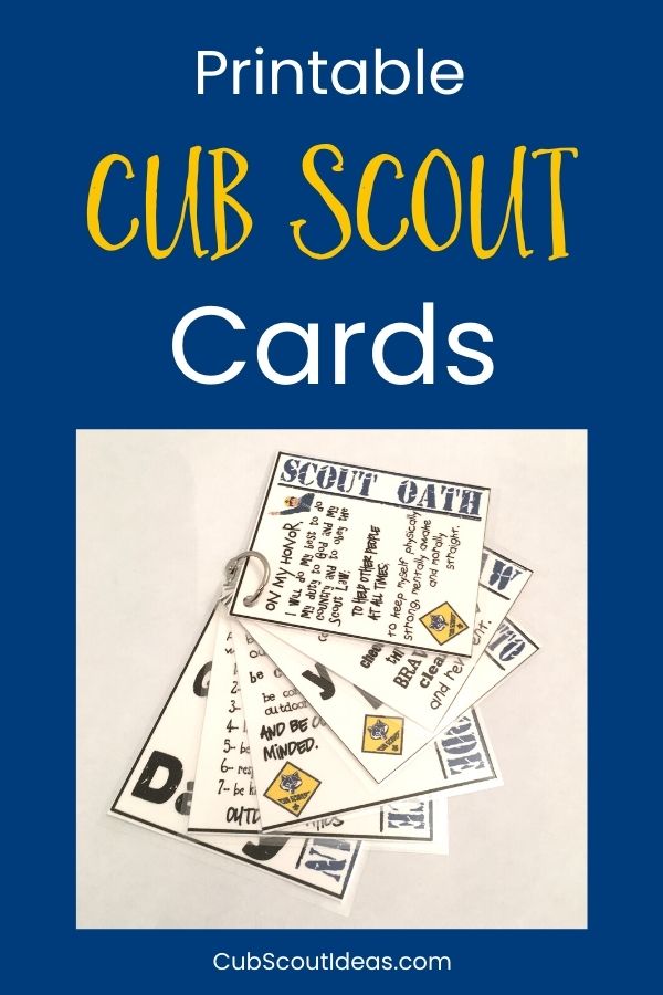 Cub Scout Six Essentials Game Cub Scout Ideas