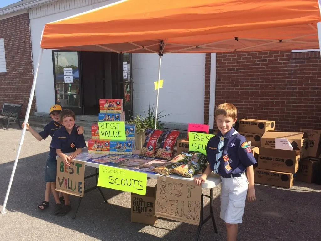 sell cub scout popcorn 2