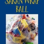 saran wrap tape ball