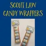 candy wrappers with scout law