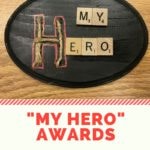 my hero plaque