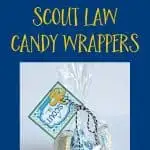 scout law candy wrapper