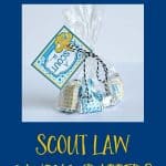 scout law wrappers for candy