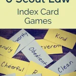 Scout Law Index Card Games 3