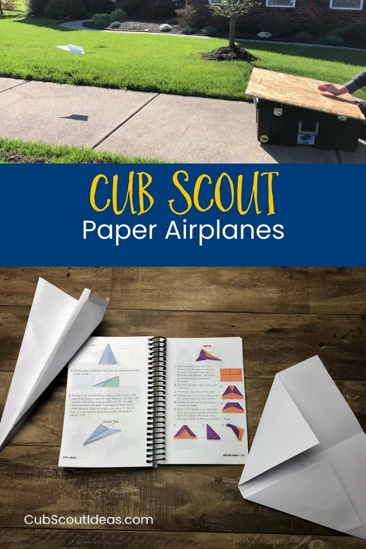 Cub Scout Paper Airplanes p