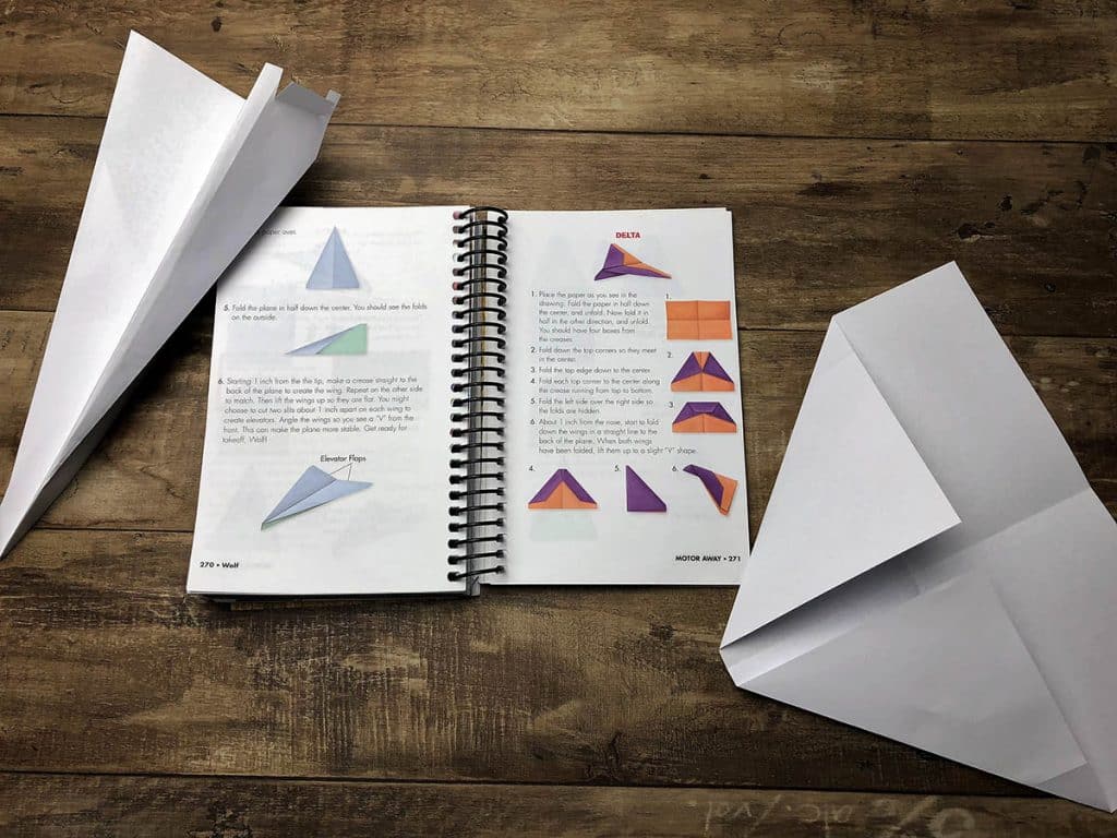 cub scout paper airplanes