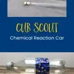 Cub Scout chemical reaction car p