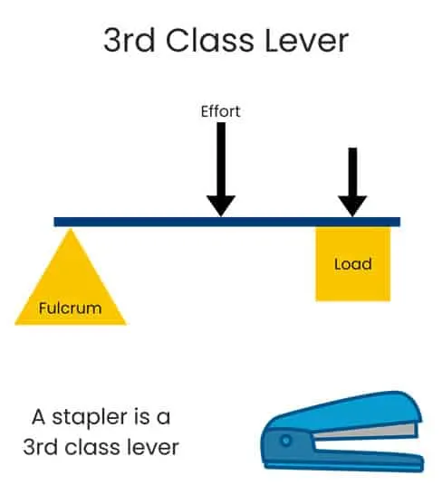 3rd class lever for cub scouts example