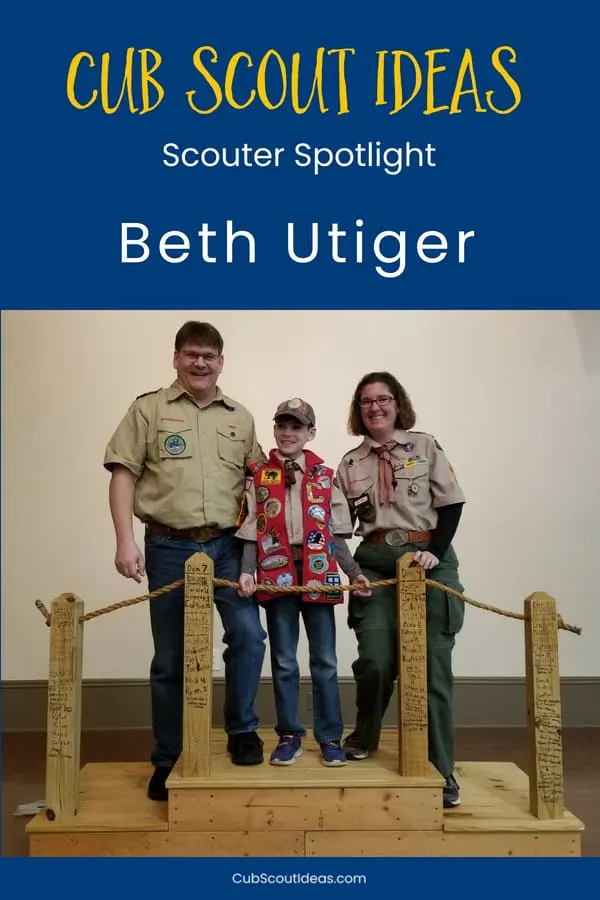 Cub Scout Ideas Scouter Spotlight on Beth Utiger