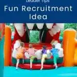 Cub Scout recruitment idea inflatables