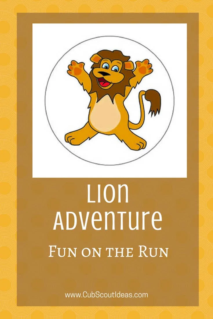 Cub Scout Lion Fun on the Run