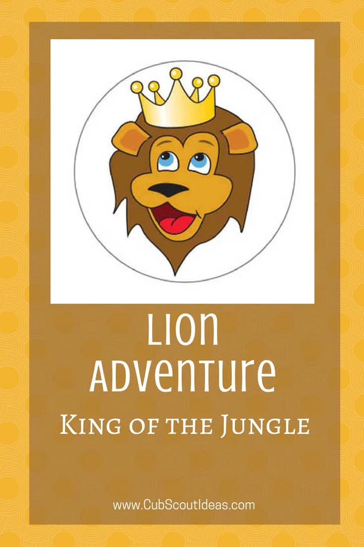 Cub Scout Lion King of the Jungle