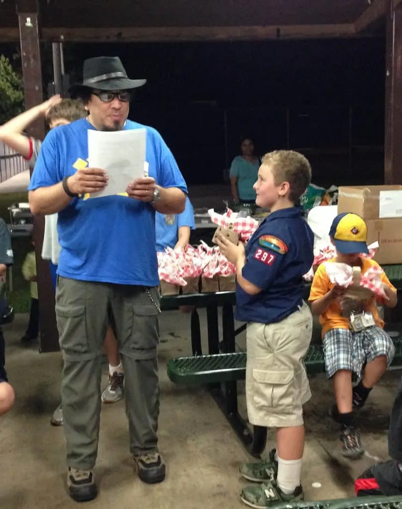 cub scout pack meeting picnic