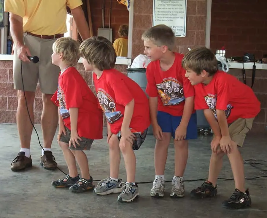 invisible bench skit for cub scouts