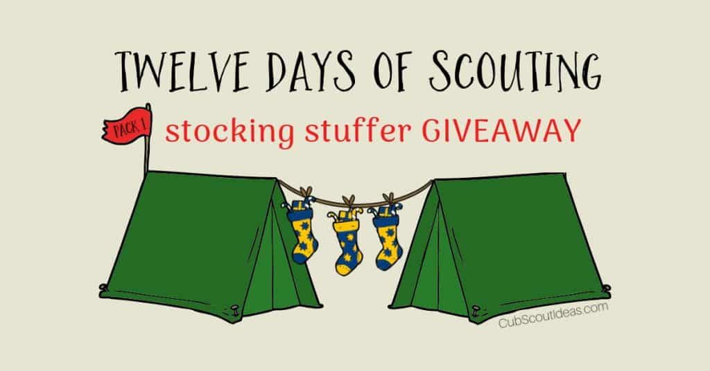 12 days of scouting stocking stuffer giveaway
