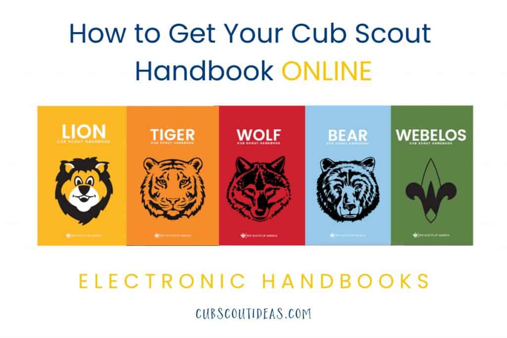 electronic cub scout handbooks
