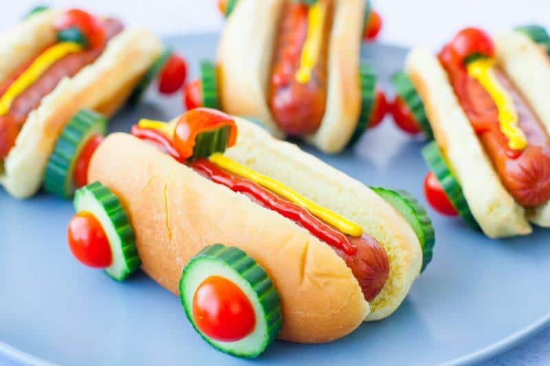 pinewood derby hot dogs