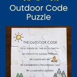 cub scout outdoor code puzzle
