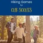 8 Cub Scout hiking games