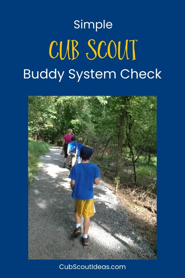 cub scout buddy system
