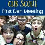 First Den Meeting