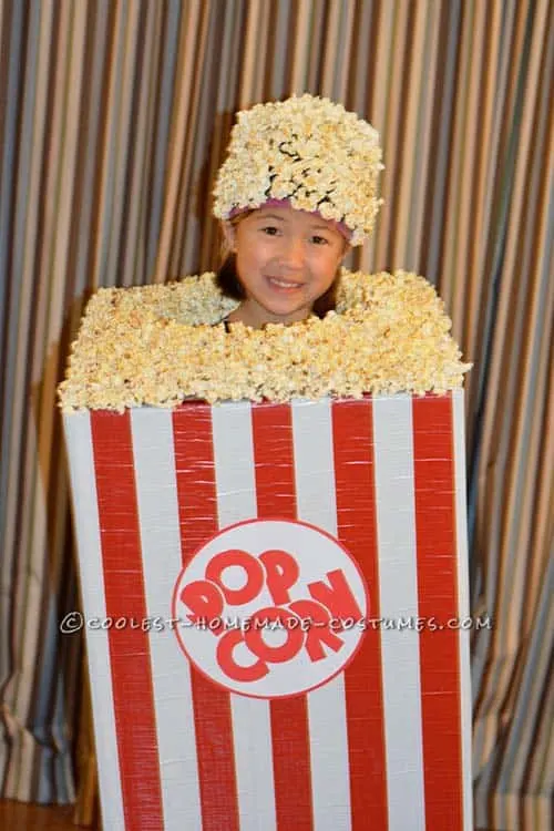 popcorn box costume