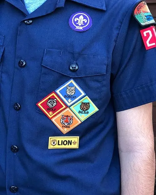 Cub Scout Rank Patches